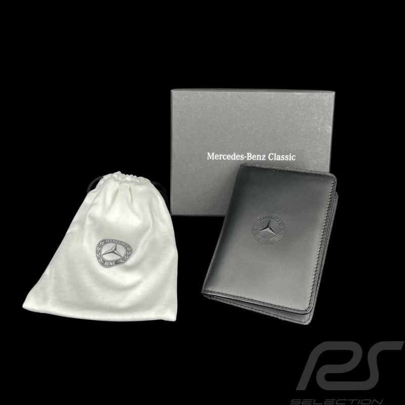 Mercedes-Benz Card Holder Black Leather B66058365