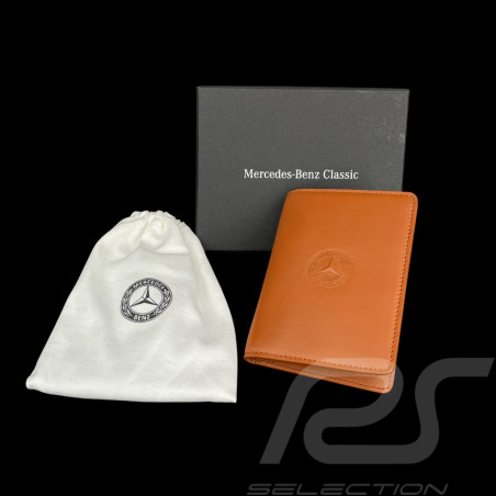 Mercedes-Benz Kartenetui Cognac Leder B66058364