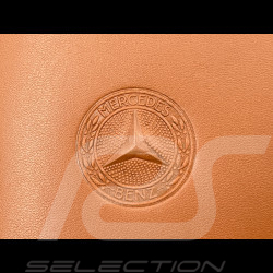 Porte-Cartes Mercedes-Benz en Cuir Cognac B66058364