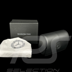 Mercedes-Benz Watch Box 2 Compartments Black Leather B66058307