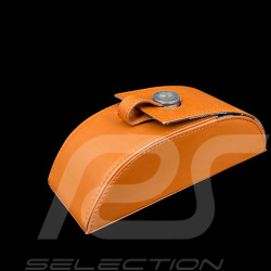 Etui à Lunettes Mercedes-Benz en Cuir Cognac B66057004