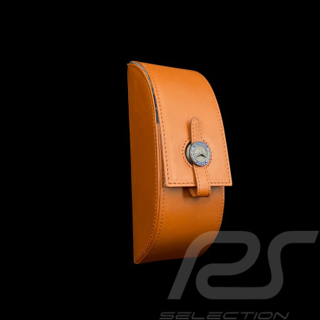 Mercedes-Benz Glasses Case Cognac Leather B66057004