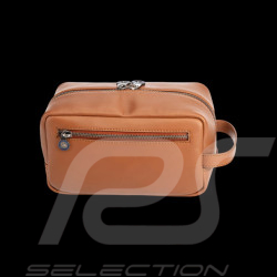 Trousse de Toilette Mercedes-Benz en Cuir Cognac B66058366