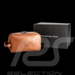 Trousse de Toilette Mercedes-Benz en Cuir Cognac B66058366