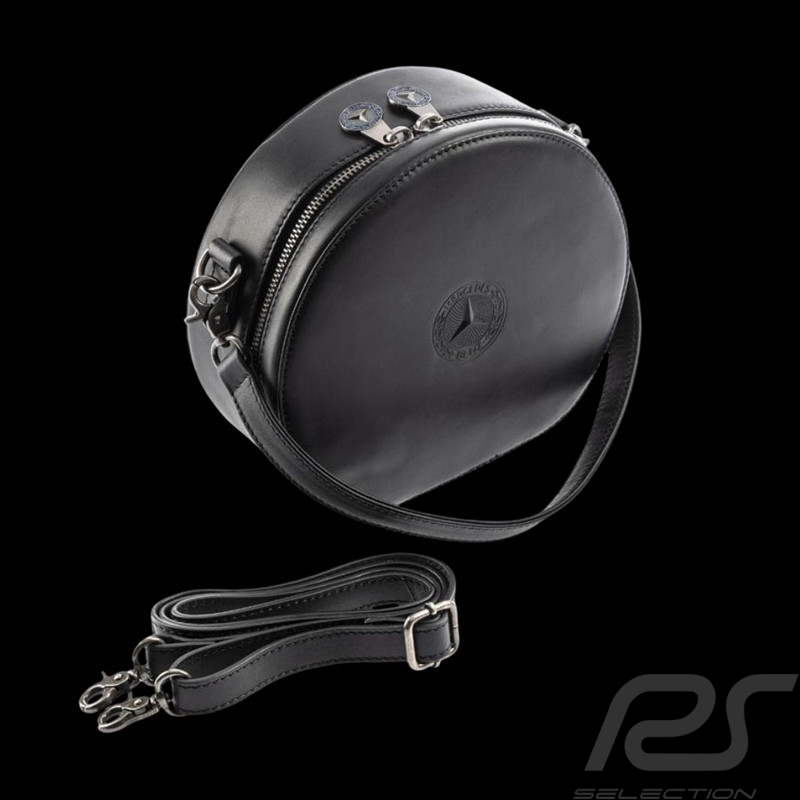 Mercedes-Benz Umhängetasche Schwarz Leder B66058369