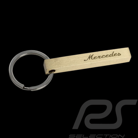 Mercedes-Benz Schlüsselanhänger Silber Grau / Gold B66058325