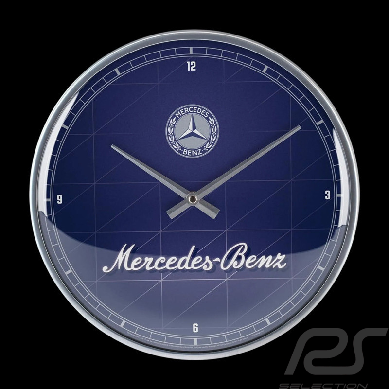 Mercedes-Benz Uhr Blau / Silber Grau B66058377