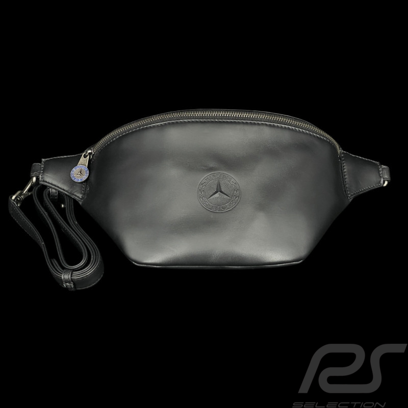 Mercedes-Benz Umhängetasche Schwarz Leder B66058370
