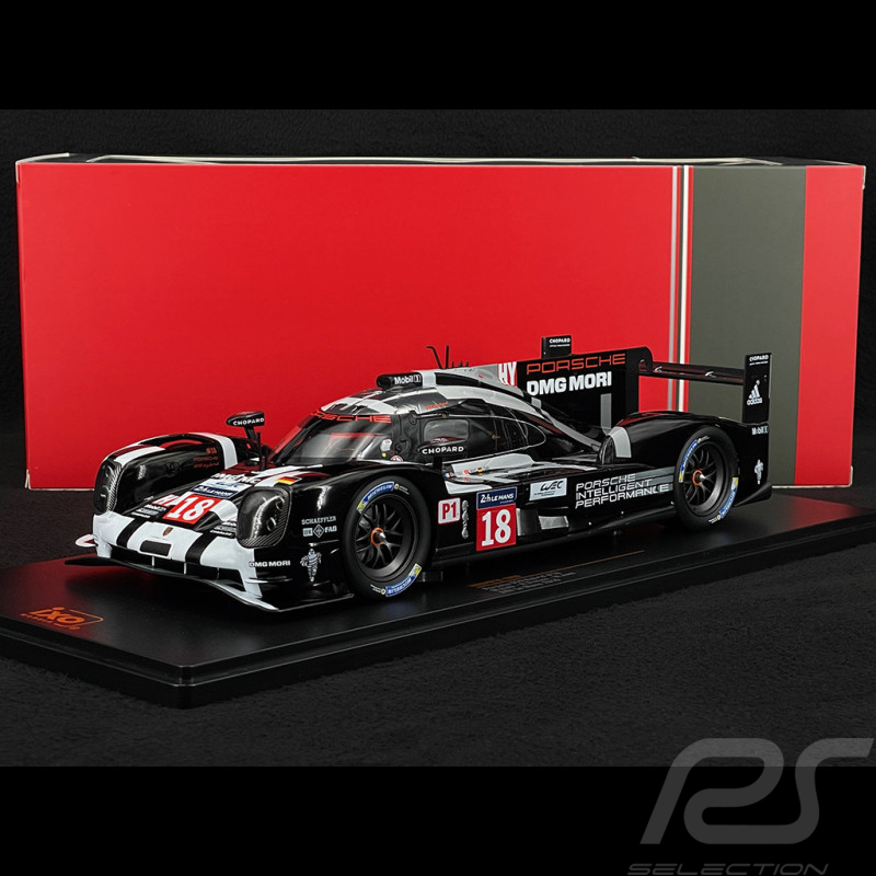 Porsche 919 Hybrid n° 18 5ème 24h Le Mans 2015 1/18 Ixo Models SP919-1806