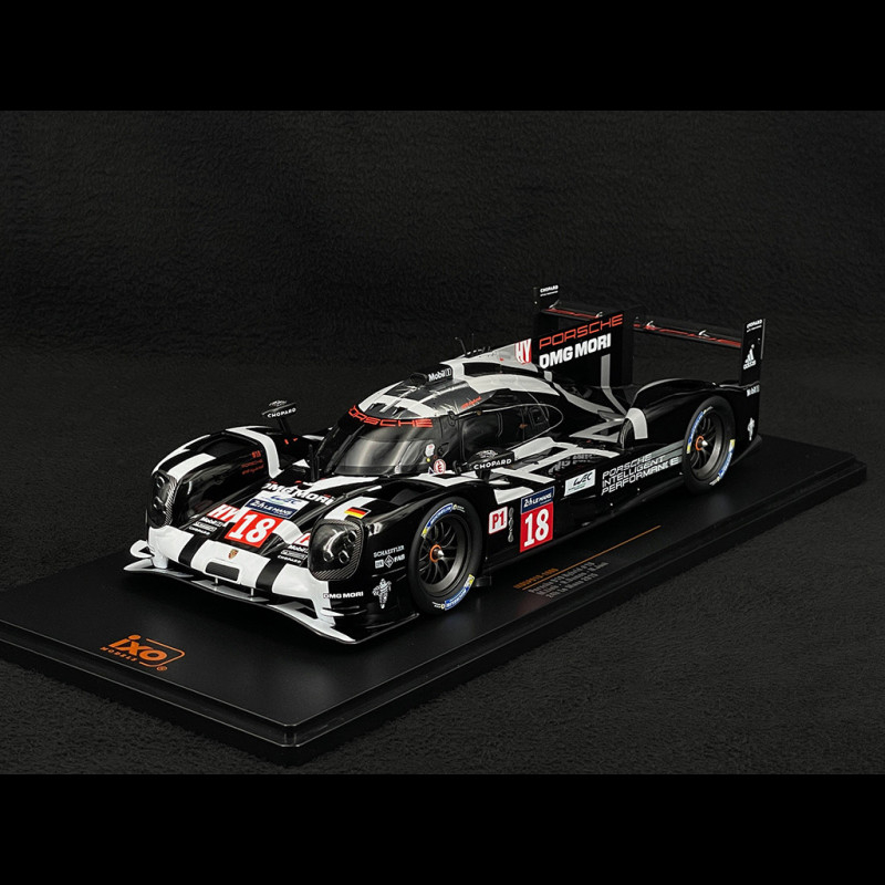 Porsche 919 Hybrid n° 18 5th 24h Le Mans 2015 1/18 Ixo Models