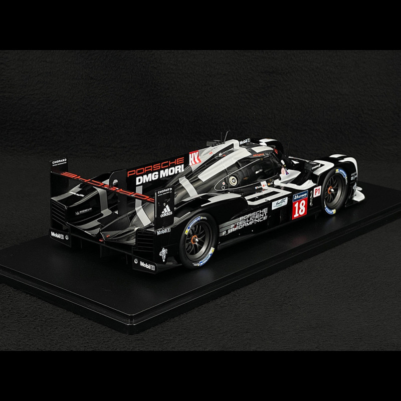 Porsche 919 Hybrid n° 18 5th 24h Le Mans 2015 1/18 Ixo Models