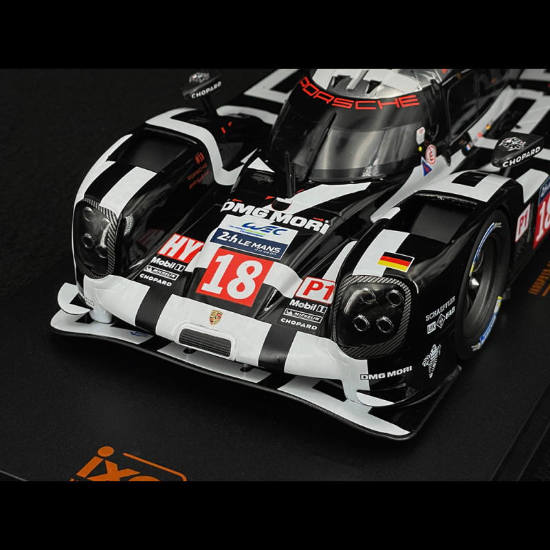 Porsche 919 Hybrid n° 18 5th 24h Le Mans 2015 1/18 Ixo Models