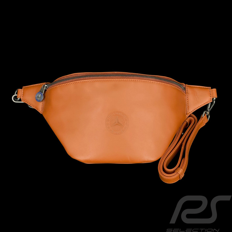 Mercedes-Benz Shoulder Bag Cognac Leather B66058371