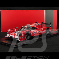 Porsche 919 Hybrid n° 17 2ème 24h Le Mans 2015 1/18 Ixo Models SP919-1805