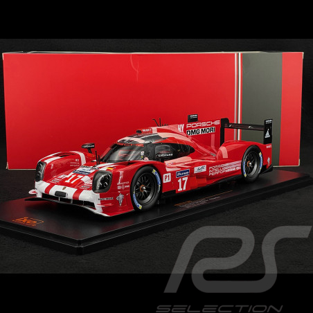 Porsche 919 Hybrid n° 17 2nd 24h Le Mans 2015 1/18 Ixo Models SP919-1805