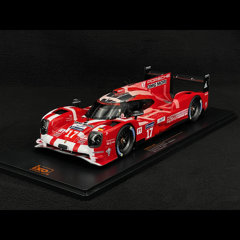 イクソ 1/18 ポルシェ 919 ハイブリッド #17 ルマン24H 2015 Porsche 919 Hybrid n° 17 2nd 24h Le Mans 2015 1/18 Ixo Models