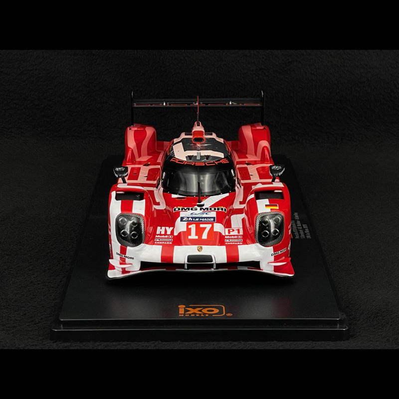 Porsche 919 Hybrid n° 17 2nd 24h Le Mans 2015 1/18 Ixo Models