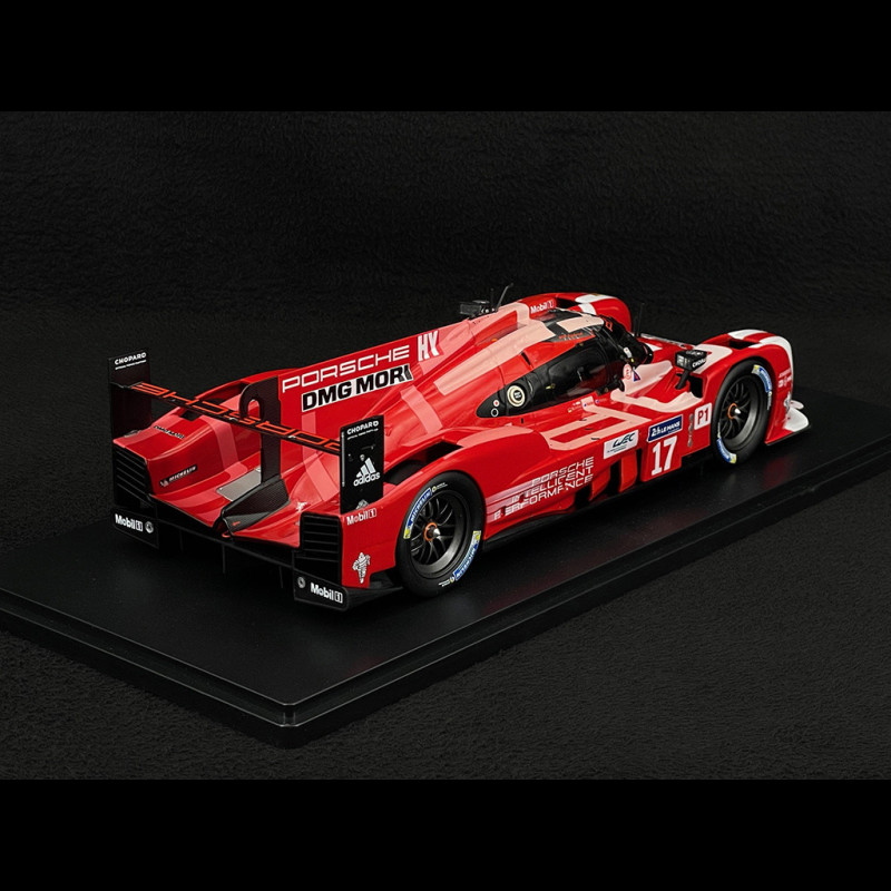Porsche 919 Hybrid n° 17 2nd 24h Le Mans 2015 1/18 Ixo Models