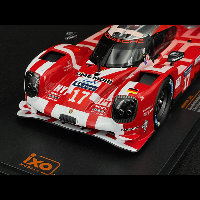 Porsche 919 Hybrid n° 17 2nd 24h Le Mans 2015 1/18 Ixo Models