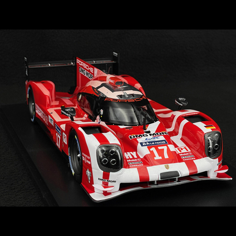 Porsche 919 Hybrid n° 17 2nd 24h Le Mans 2015 1/18 Ixo Models