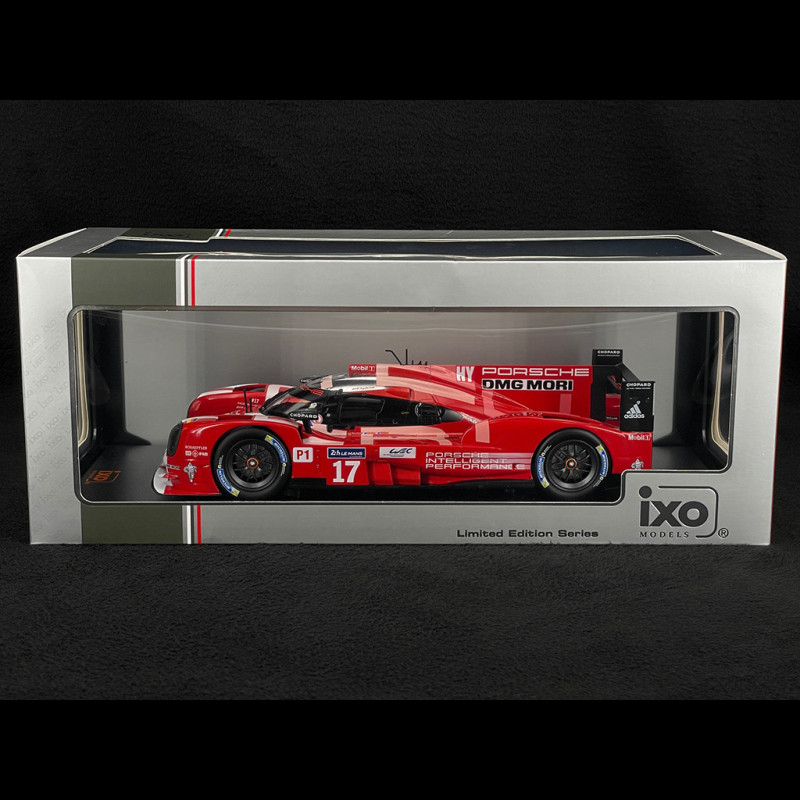 Porsche 919 Hybrid n° 17 2nd 24h Le Mans 2015 1/18 Ixo Models