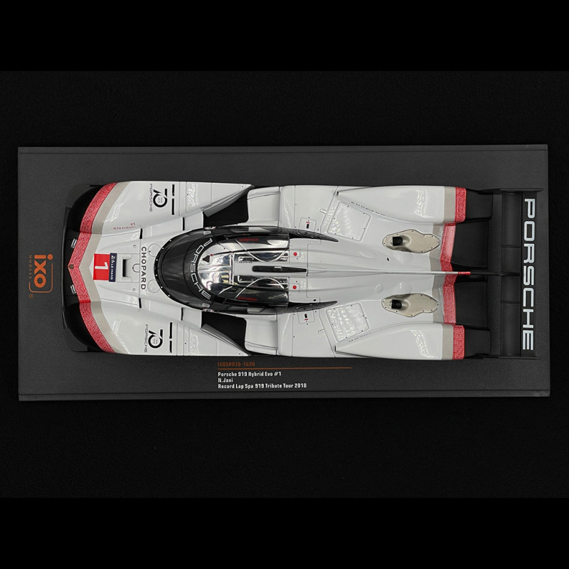 希少　Carefully Produced ハンドメイド高級モデル Porsche 919 Hybrid Evo n° 1 Record Spa Tribute Tour 2018 Jani 1/18