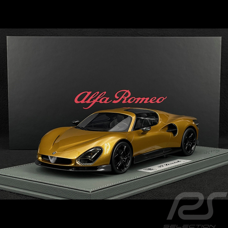 Alfa Romeo 33 Stradale 2023 Ocker 1/18 BBR Models P18264E