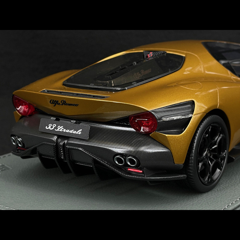 Alfa Romeo 33 Stradale 2023 Ochre 1/18 BBR Models P18264E