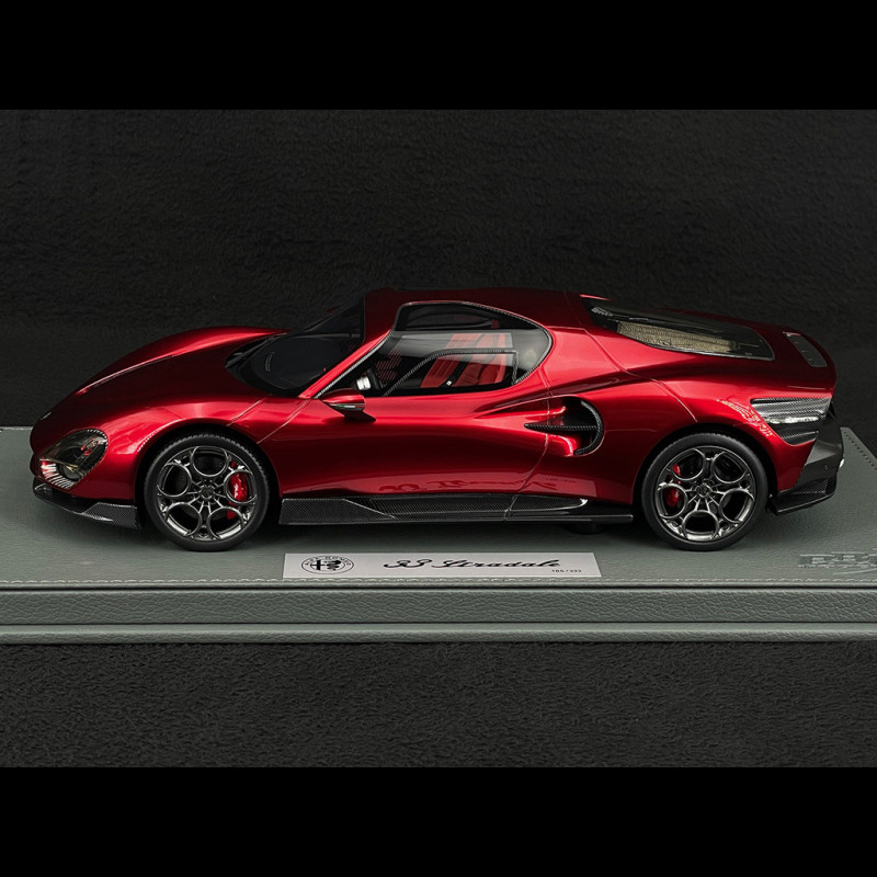 Alfa Romeo 33 Stradale 2023 Rosso Villa D'Este 1/18 BBR Models P18264A
