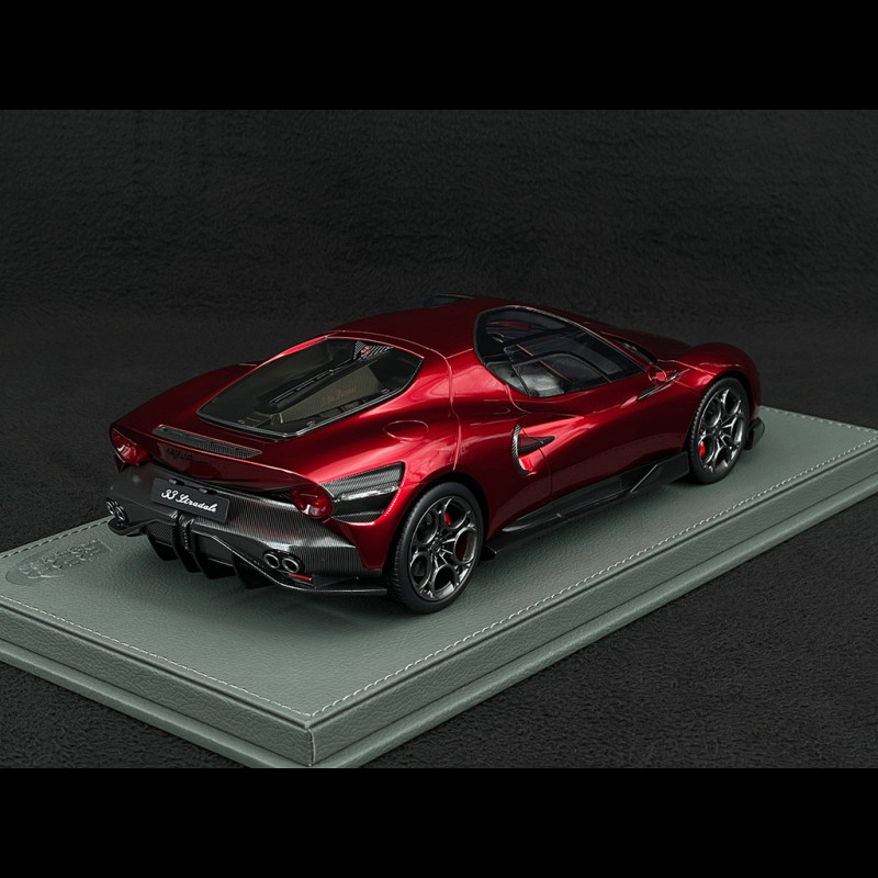 1/18 BBRアルファロメオ33ストラダーレRosso Villa DEste Alfa Romeo 33 Stradale BBR 1/18 P18264A | Exclusive Car Models