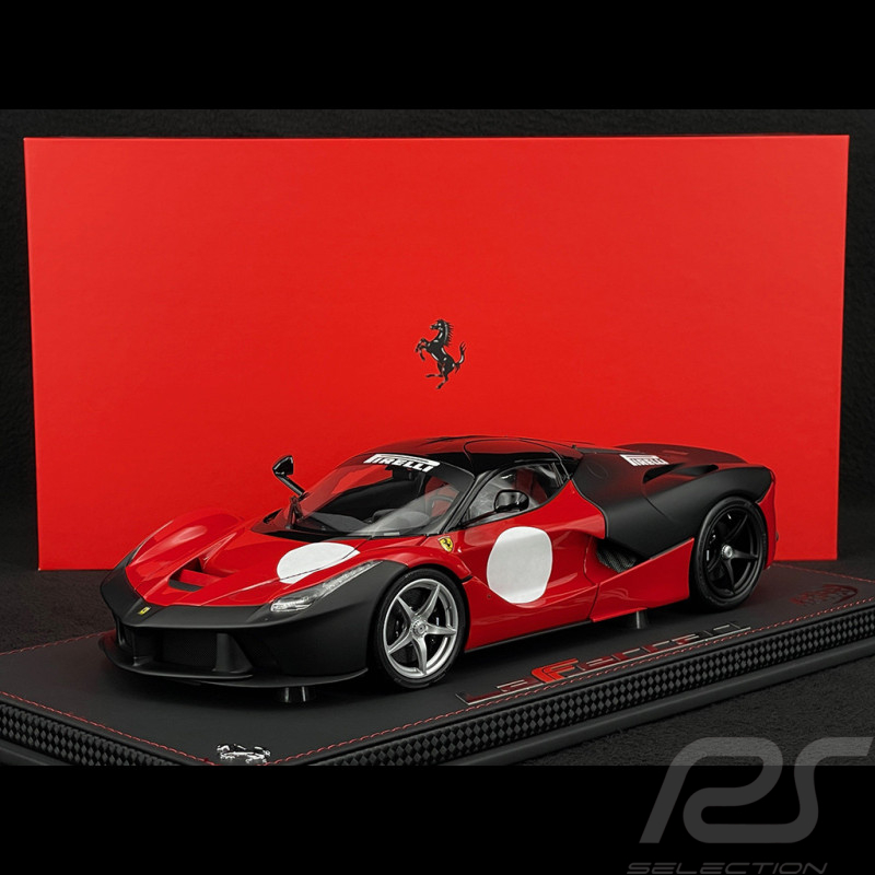 Ferrari LaFerrari Test 2012 Rosso Corsa / Matte Black 1/18 BBR Models BBR182236ST