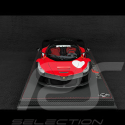 Ferrari LaFerrari Prüfen 2012 Rosso Corsa / Mattschwarz 1/18 BBR Models BBR182236ST