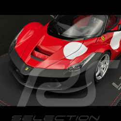 Ferrari LaFerrari Prüfen 2012 Rosso Corsa / Mattschwarz 1/18 BBR Models BBR182236ST