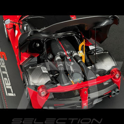 Ferrari LaFerrari Prüfen 2012 Rosso Corsa / Mattschwarz 1/18 BBR Models BBR182236ST