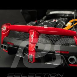 Ferrari LaFerrari Prüfen 2012 Rosso Corsa / Mattschwarz 1/18 BBR Models BBR182236ST