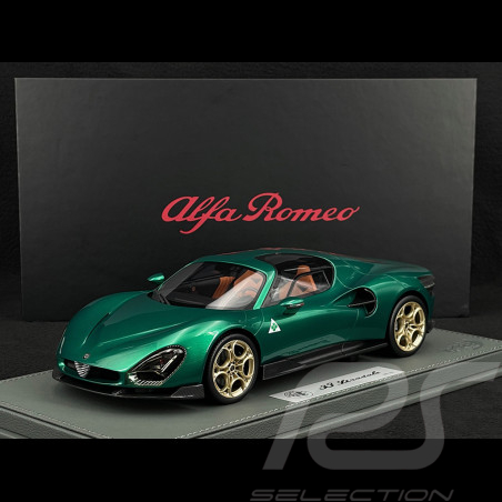 Alfa Romeo 33 Stradale 2023 Vert Montréal 1/18 BBR Models P18264D