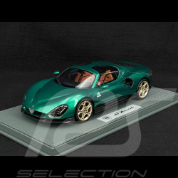 Alfa Romeo 33 Stradale 2023 Green Montreal 1/18 BBR Models P18264D