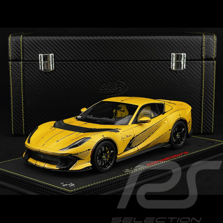 Ferrari 812 Competizione 2023 Sketch Special Pack Giallo Tristrato 1/18 BBR Models P18207ART