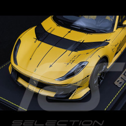 Ferrari 812 Competizione 2023 Pack Spécial Sketch Giallo Tristrato 1/18 BBR Models P18207ART