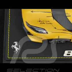 Ferrari 812 Competizione 2023 Pack Spécial Sketch Giallo Tristrato 1/18 BBR Models P18207ART