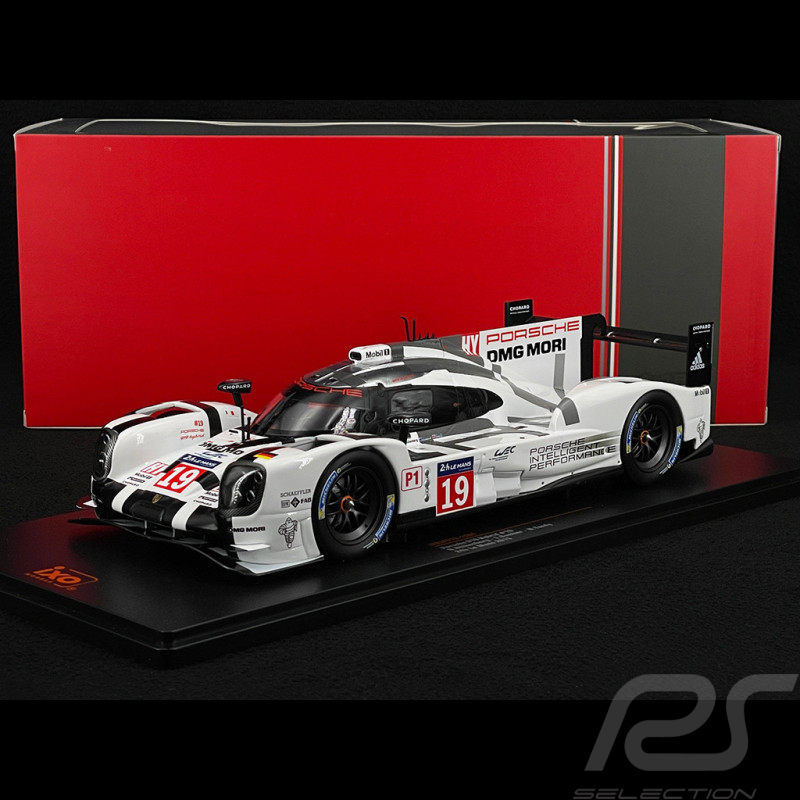 Porsche 919 Hybrid n°19 Vainqueur 24h Le Mans 2015 1/18 Ixo Models SP919-1804