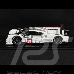 Porsche 919 Hybrid n°19 Vainqueur 24h Le Mans 2015 1/18 Ixo Models SP919-1804