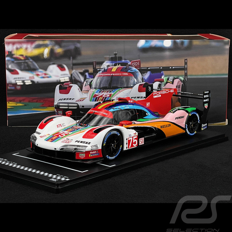 Porsche 963 Penske n° 75 24h Le Mans 2023 1/18 Ixo Models LEGT963-LM001
