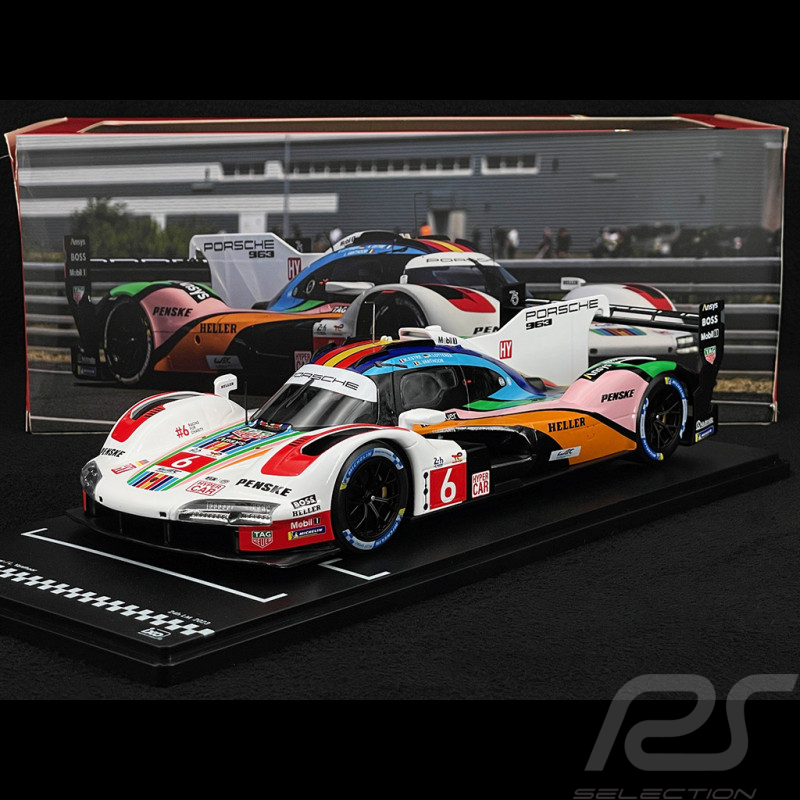 Porsche 963 Penske n° 6 11. 24h Le Mans 2023 Estre 1/18 Ixo Models LEGT963-LM003