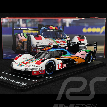 Porsche 963 Penske n° 5 9. 24h Le Mans 2023 1/18 Ixo Models LEGT963-LM002