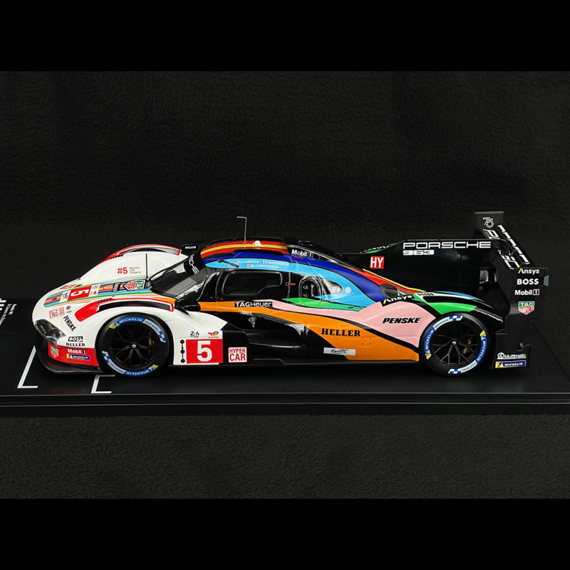 Porsche 963 Penske n° 5 9th 24h Le Mans 2023 1/18 Ixo Models