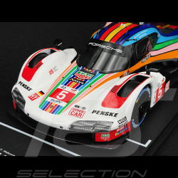 Porsche 963 Penske n° 5 9ème 24h Le Mans 2023 1/18 Ixo Models LEGT963-LM002
