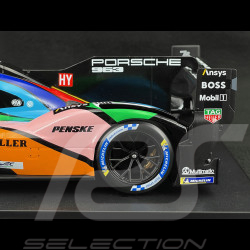 Porsche 963 Penske n° 5 9ème 24h Le Mans 2023 1/18 Ixo Models LEGT963-LM002
