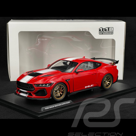 Ford Shelby Mustang Super Snake 2025 Rouge Course 1/18 Solido S1813801
