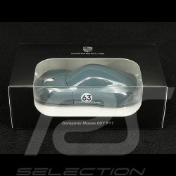 Souris Porsche Pas Cher sans fil 911 60 ans n° 63 Design Bleu Rivage WAP0508140R060